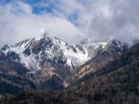 Wolken an Geigelstein und Roßalpenkopf